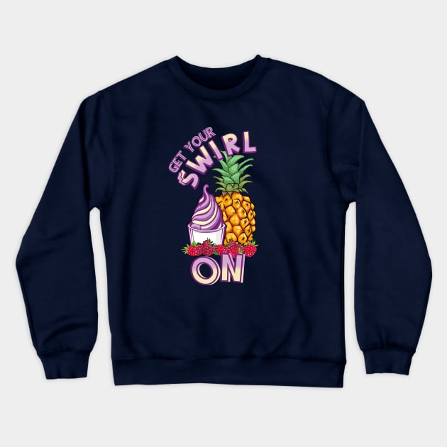 Get your swirl on Crewneck Sweatshirt by EnchantedTikiTees